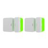 Alarm Magnet Riser Compatible with SimpliSafe | 2 Pack Glow in the Dark Set with 3M Adhesive - Easy Mount to Any Doorway, Window, and Entryway | Sensor/Magnet Not Included (1 inch) view 1