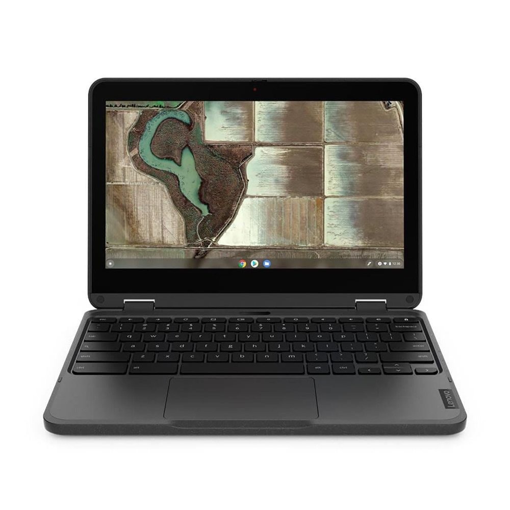 Lenovo 500e Chromebook Gen 3 82JB0015US 11.6" Touchscreen Convertible 2 in 1 Chromebook - HD - Intel Celeron N4500-4 GB - 32 GB Flash Memory - English Keyboard - Gray - Intel Chip - 1366 x 768 - Chr