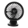 Angoily Car Fan Silent Vehicle Cooling Fan with Light for Refreshing Summer Comfort Portable Design for Undisturbed Driving Experience view 1