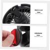 Angoily Car Fan Silent Vehicle Cooling Fan with Light for Refreshing Summer Comfort Portable Design for Undisturbed Driving Experience view 2