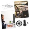 Angoily Car Fan Silent Vehicle Cooling Fan with Light for Refreshing Summer Comfort Portable Design for Undisturbed Driving Experience view 4