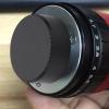 Nutriess C Mount Rear Lens Cover Cap 27mm 5pcs Black Metal Protective Design for CCTV TV Camera Lenses (Black) view 3