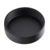 Nutriess C Mount Rear Lens Cover Cap 27mm 5pcs Black Metal Protective Design for CCTV TV Camera Lenses (Black) view 4