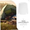 VOSAREA Flashlight Diffuser Cover Dome Plastic Diffuser Caps Non Glare Reading Light Accessory Indoor Tent Lighting view 3