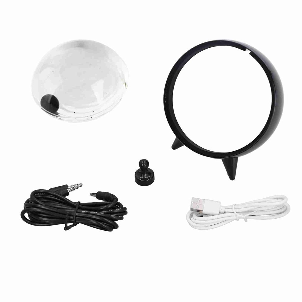 Magnetic Ferrofluid Sound Visualizerrhythm Lampdesk Decoration, Music Mate Dancing Fluid Partner Without Brand Names