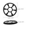 Luxshiny Subwoofer Speaker Cover Replacement Grill Mesh Car Horn Guard Audio Grill Protector Easy Install view 2
