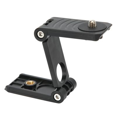 Z Shape Camera Tilt Head, ABS Plastic Material Compact Tripod, Z Mounting Plate, Z Tilt Ball Head Design, Lightweight for Camera