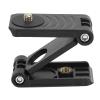 Z Shape Camera Tilt Head, ABS Plastic Material Compact Tripod, Z Mounting Plate, Z Tilt Ball Head Design, Lightweight for Camera view 2