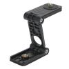 Z Shape Camera Tilt Head, ABS Plastic Material Compact Tripod, Z Mounting Plate, Z Tilt Ball Head Design, Lightweight for Camera view 3