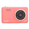 48MP Dual Lens 2.5KHD Selfie Camera with 8X Zoom, Automatic Light Sensitivity, Compact Digital Camcorder for Student, Adaptive Filming Mode, Electronic Stabilization (Pink) view 1