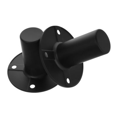 CHICAMPERA 2pcs Stable Metal Speaker Stand Base Speaker Mounting Brackets for Wall Mount Compatibility