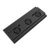 Tofficu Game Console Cooling Fan Triple USB Ports Hub Vertical Bracket Compatible for Xbox One External Fan for Enhanced Performance and Unique Light Bar view 1