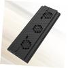 Tofficu Game Console Cooling Fan Triple USB Ports Hub Vertical Bracket Compatible for Xbox One External Fan for Enhanced Performance and Unique Light Bar view 3