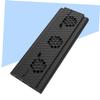 Tofficu Game Console Cooling Fan Triple USB Ports Hub Vertical Bracket Compatible for Xbox One External Fan for Enhanced Performance and Unique Light Bar view 4