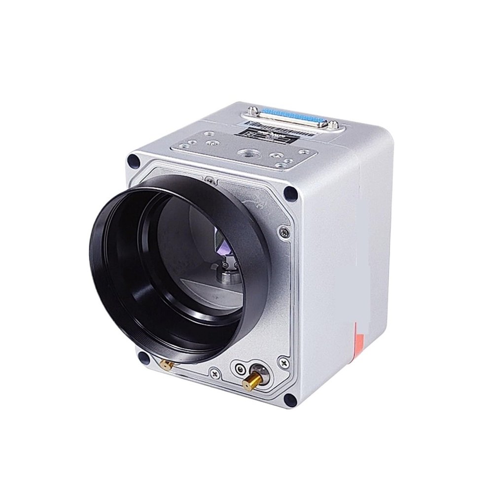 QXCIVR RC1001 CO2 & Fiber Lasering Scan Head Set 10.6Um 1064nm Apeature 10mm Galvanometer Scanner with Power Suppl(CO2 10600nm)