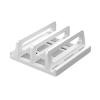WANGHAI2024M Laptop Stand Vertical Laptop Stand, 4 in 1 Space-Saving Vertical Laptop Dock Desktop Laptop Holder Laptop Mount(White) view 1