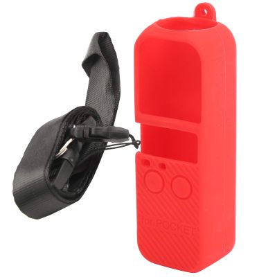 Mtlavishness Silicone Protective Case Cover for 2 Camera Keeps Camera Safe from Scratches Dust and Damage Ideal for Sports Use Soft Environmentally Friendly Red Color