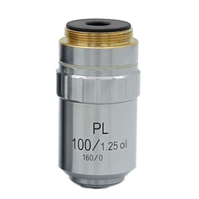 Lab Microscope Accessories Achromatic Objective Lens 5X 10X 20X 40X 50X 60X 80X 100X Microscope 20.2mm/RMS(100X)