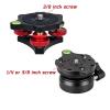Tripod Head Speedy Leveling Base Horizontal Adjustment Base w Offset Bubble Leve Camera Tripod & Monopod(LP-64) view 2
