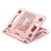 WANGHAI2024M Laptop Stand Laptop Stand, Ergonomic Portable Foldable Notebook Cooling Bracket for Devices Within 14" Laptop Mount(Pink) view 1