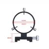 108mm Guide Scope Bracket Full Alloy 3-Point Ring Mounting Clamp for Astronomical Telescope view 2