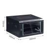 D3LX0Z1 6U Cabinet 12U Wall Mounted 50cm Power Amplifier 9U Household 0.3m weak Current Box Switch 0.6m Power Amplifier(3,White) view 2