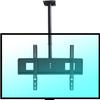 KYTGFH TV Wall Mount 360 Swivel and Tilt Ceiling TV Mount,for 32 to 70 Inch TV Swivel and Tilting Bracket,Mount On Flat Roofs Or Sloping Ceilings TV Mount view 1