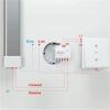 L6AS0F7 Dual R3 Dual Relay with Power Metering Mini Switch for Roller Shutter Electric Motor Curtain(DUALR3 4 pcs) view 2