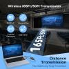 4K Wireless HDMI Transmitter and Receiver Kit, vioreay Point-to-Point Pre-Paired No WiFi, 200m(50m Through Walls) 2160p/1080p @30Hz, Plug & Play Extender for PC/PS5/TV/Projector view 2