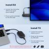 4K Wireless HDMI Transmitter and Receiver Kit, vioreay Point-to-Point Pre-Paired No WiFi, 200m(50m Through Walls) 2160p/1080p @30Hz, Plug & Play Extender for PC/PS5/TV/Projector view 4
