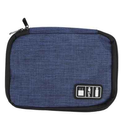 Angoily Cord Organizer Cord Labels for Electronics Cable Bag Wire Organizer Bag Earphone Storage Case Zipper Design Delicate Lightweight Portable for Cables Easy Open Close