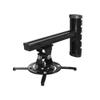 FYorbitH Projector Aluminum Alloy 360 Degree Projector Wall Mount Full Motion Retractable Universal Projector Hanger Bracket Portable Projector(Black) view 1