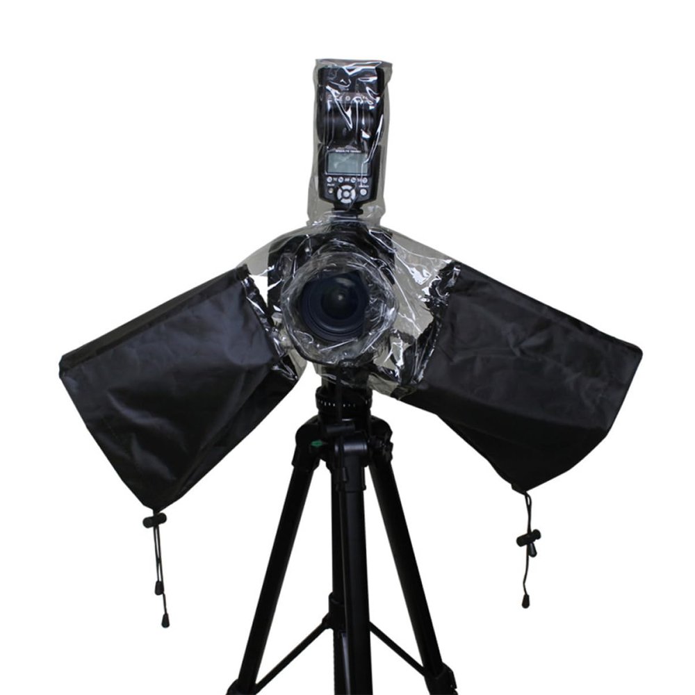 DOITOOL Digital Camera Waterproof Cover Drawstring Arm Flash Compatible Rain Cover