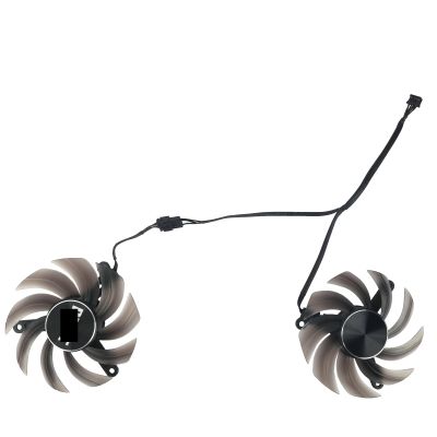 AYYDXRK Fan Video Card for RTX 3090 24GB GamingPro OC 82MM FD8015U12D RTX3090 Graphics Card Replacement Cooling Fan(Fan - 2PCS)