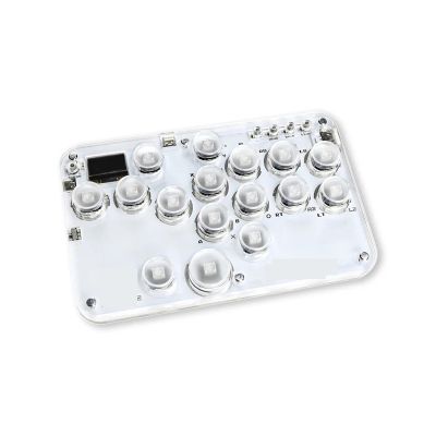 D3LX0Z1 Arcade Street Fighter 6 Fighting Game Micro Keyboard Game Controller(G12)