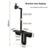 FYorbitH Projector Projector Stand Behind Bed Sofa Metal Holder Table Side Projector Holder Wall Mount Retractable Bracket Universal Support Portable Projector view 2