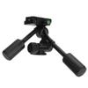 Dual Handle 3D High Load Bearing Hydraulic Damping Tripod Ballhead Panorama view 4