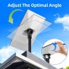 Bloazzup Starlink Pole Adapter, Adjustable Angle Starlink gen3 tilt Pole Mount, Rustproof, Weatherproof Starlink Roof Mount, Compatible with Gen 3 V3 Starlink Standard Dish, Pipe Not Included view 4