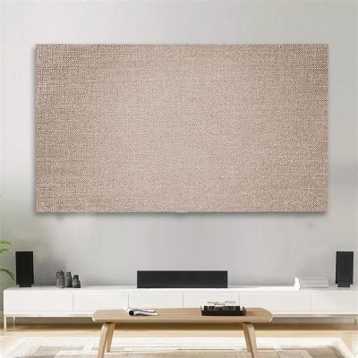 BESTORI Indoor TV Cover Dustproof Scratch-Resistant TV Display Protector for LCD LED Solid Color Screen Cover for Desktop, Hanging and Curved Televation, Style 9, 33.5"x53.5"