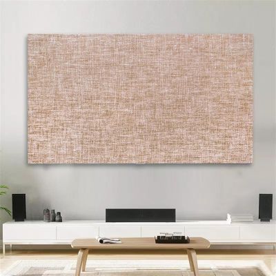 BESTORI Indoor TV Cover Dustproof Scratch-Resistant TV Display Protector for LCD LED Solid Color Screen Cover for Desktop, Hanging and Curved Televation, Style 13, 41.3"x71.6"