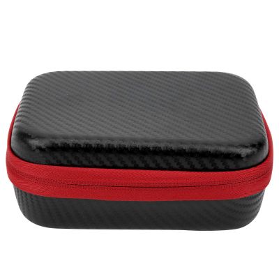 Mtlavishness Premium PU Carbon Grain Storage Bag For OSMO 2 High Quality Wear Practical Design Ideal For Outdoor Black Approximately 163g
