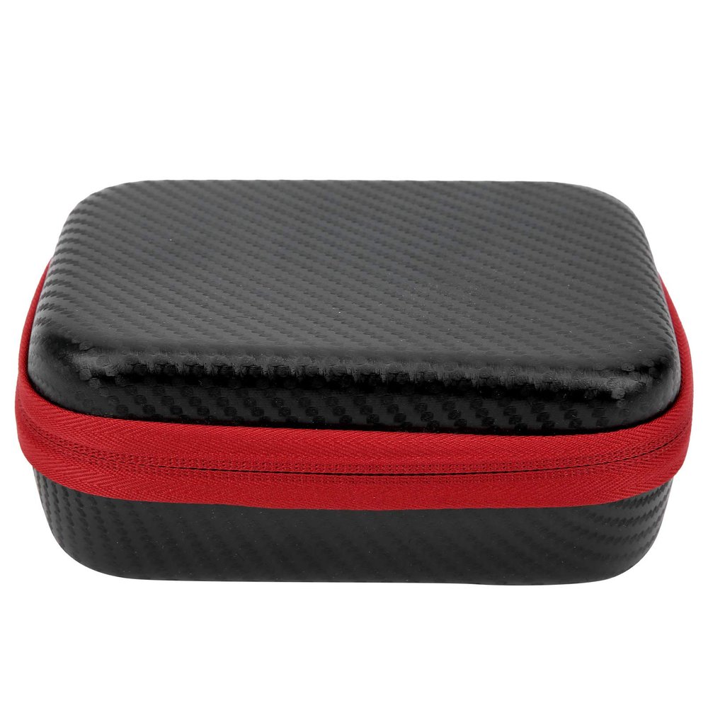 Mtlavishness Premium PU Carbon Grain Storage Bag For OSMO 2 High Quality Wear Practical Design Ideal For Outdoor Black Approximately 163g