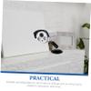 DOITOOL 4sets Wall Camera Mount Bracket Black Wall Bracket for Camera Mount Floating Shelf Security Stand view 4