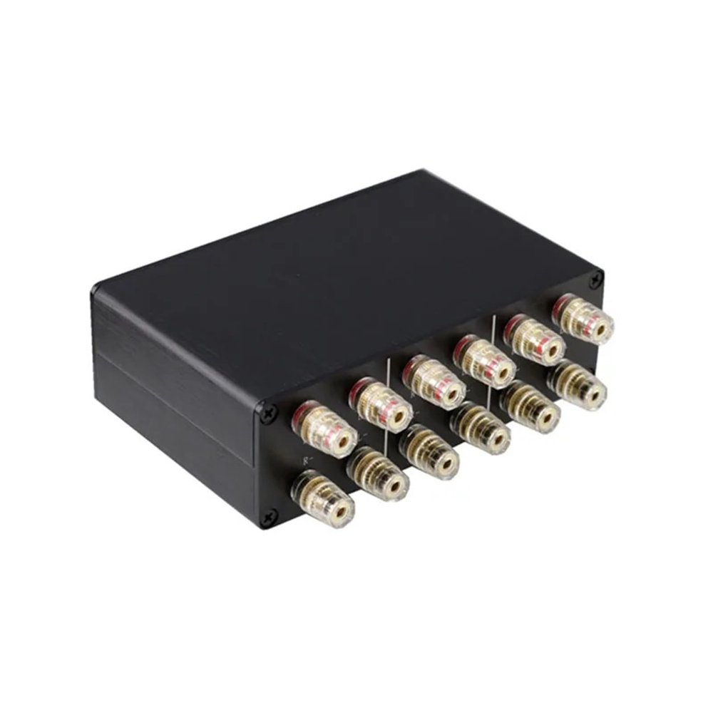 D3LX0Z1 AMP Amplifier to Speaker selector 1-2 2-2 1-3 Audio switcher Speaker Amplifier Converter(C 2-1 Silver Wire)