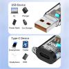 IYUANEPRO 10Gbps USB C Female to USB A Male Adapter, USB A to USB C Adapter High Speed 120W Fast Charging 10Gbps Data Transfer, 3-Pack view 3