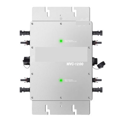 L6AS0F7 1200W Solar Grid Connected Micro Inverter, 22-50VDC to AC 80-280VAC Pure Sine Wave Inverter(120V (80-160VAC))