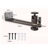 FYorbitH Projector Projector Bracket Wall Mounted Home Bedside Wall Bracket for 1/4 Screw Holes Projector Wall Mounting Bracket Portable Projector view 2