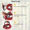 5 Pieces Extension Cord Storage Straps,24-inch Extension Cord Organizer,Vacuum Hose Holder for Pool Hoses, Garden Hoses, Cords, CablesRope, RV, Boat, Garage, Home view 3