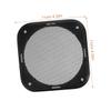Alipis 4pcs Square Speaker Grill Cover Metal Mesh Grill for Car Audio Home Speakers Protection Net Decorative Ring Design view 2