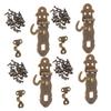 FIXOSHEE 4pcs Retro Notebook Locks Vintage Diary Lock Notebook Hasps Latch Practical view 1